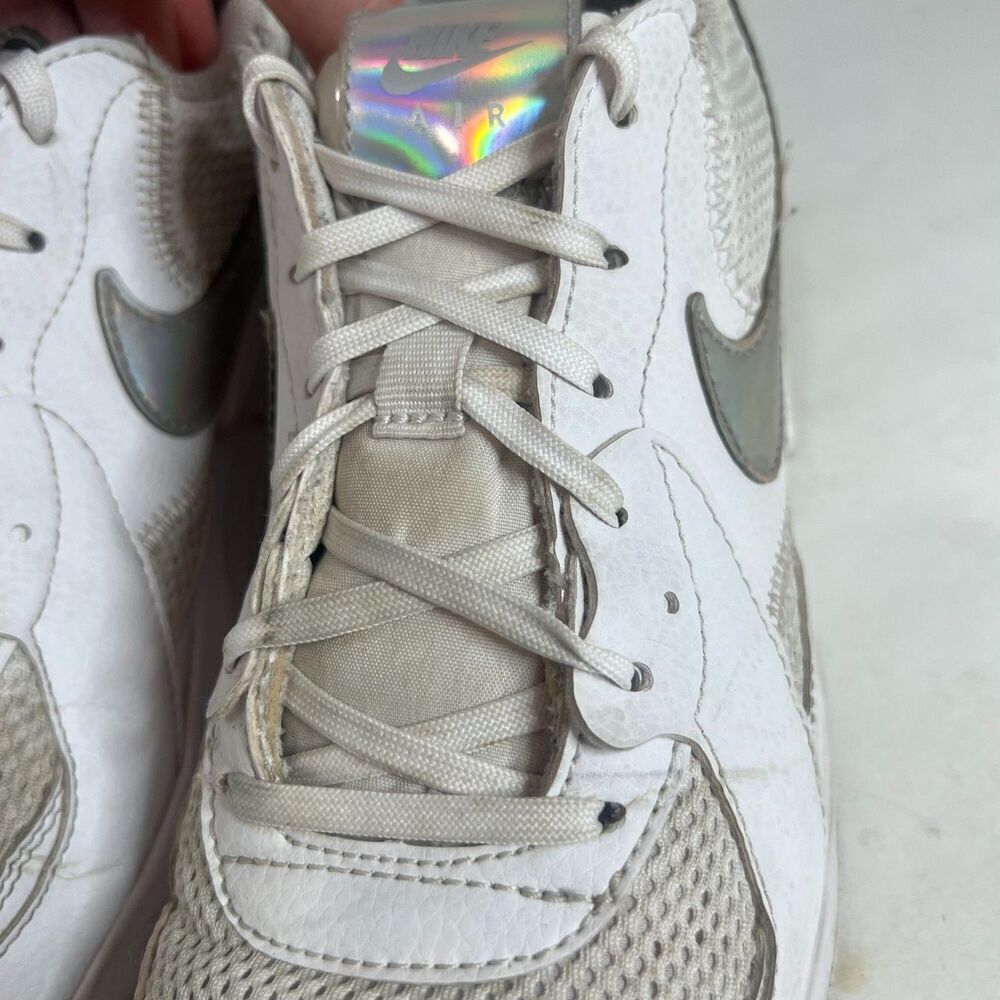 Nike Air Max Excee White Holographic Sneakers Running Shoes Athletic Size 9.5 - Picture 9 of 11